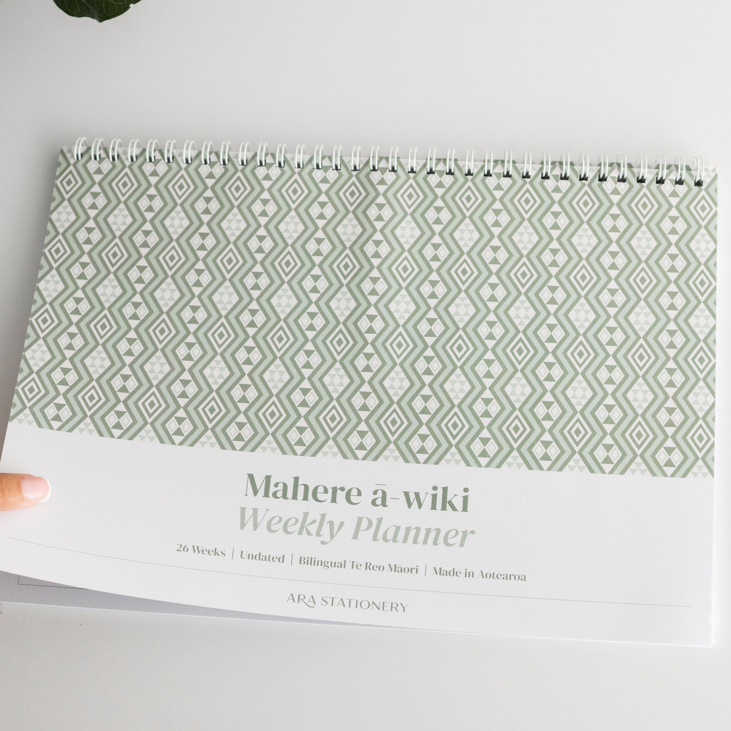 A4 Weekly Planner | Kākāriki