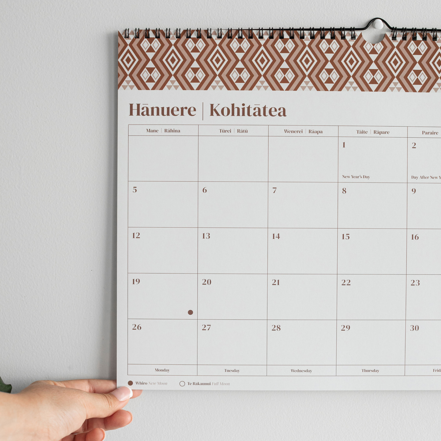 2026 A3 Monthly Flip Calendar | Parauri