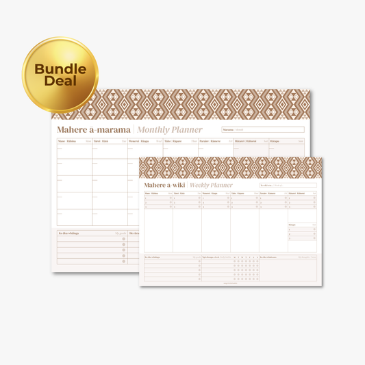 Bundle | Monthly + Weekly | Parauri