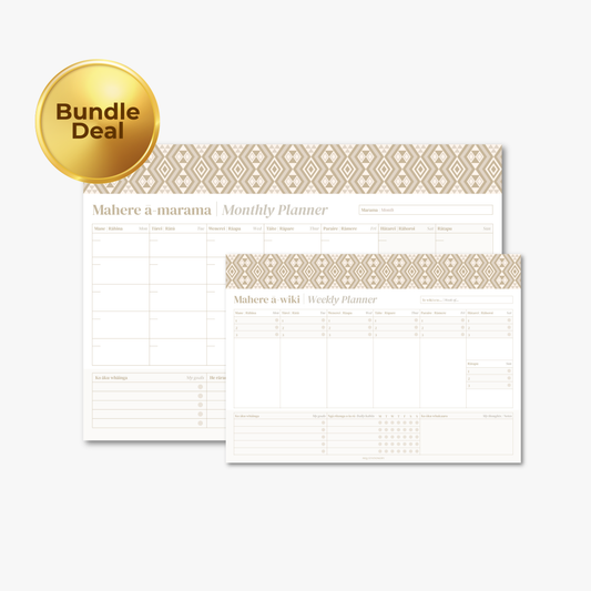 Bundle | Monthly + Weekly | Onepū