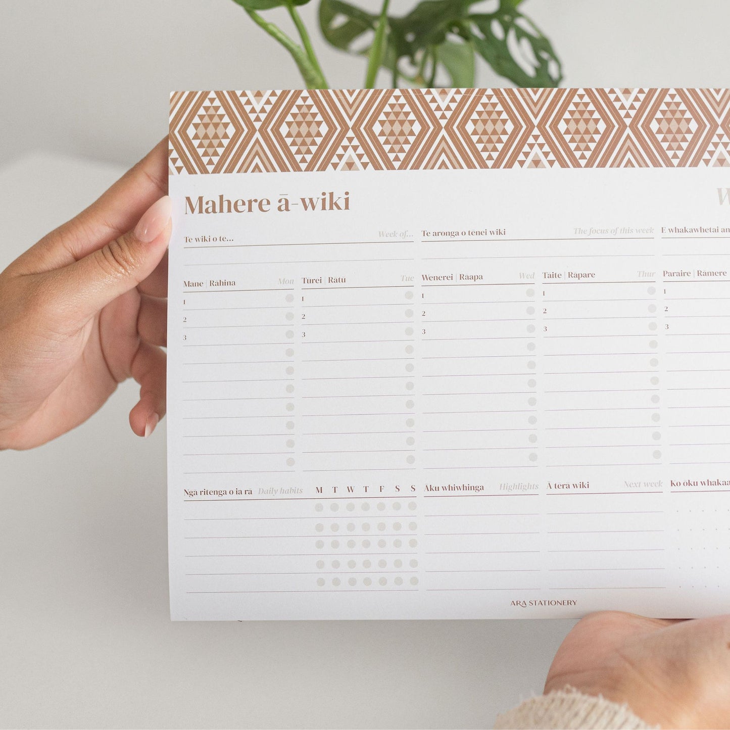 Weekly Planner Pad | Parauri